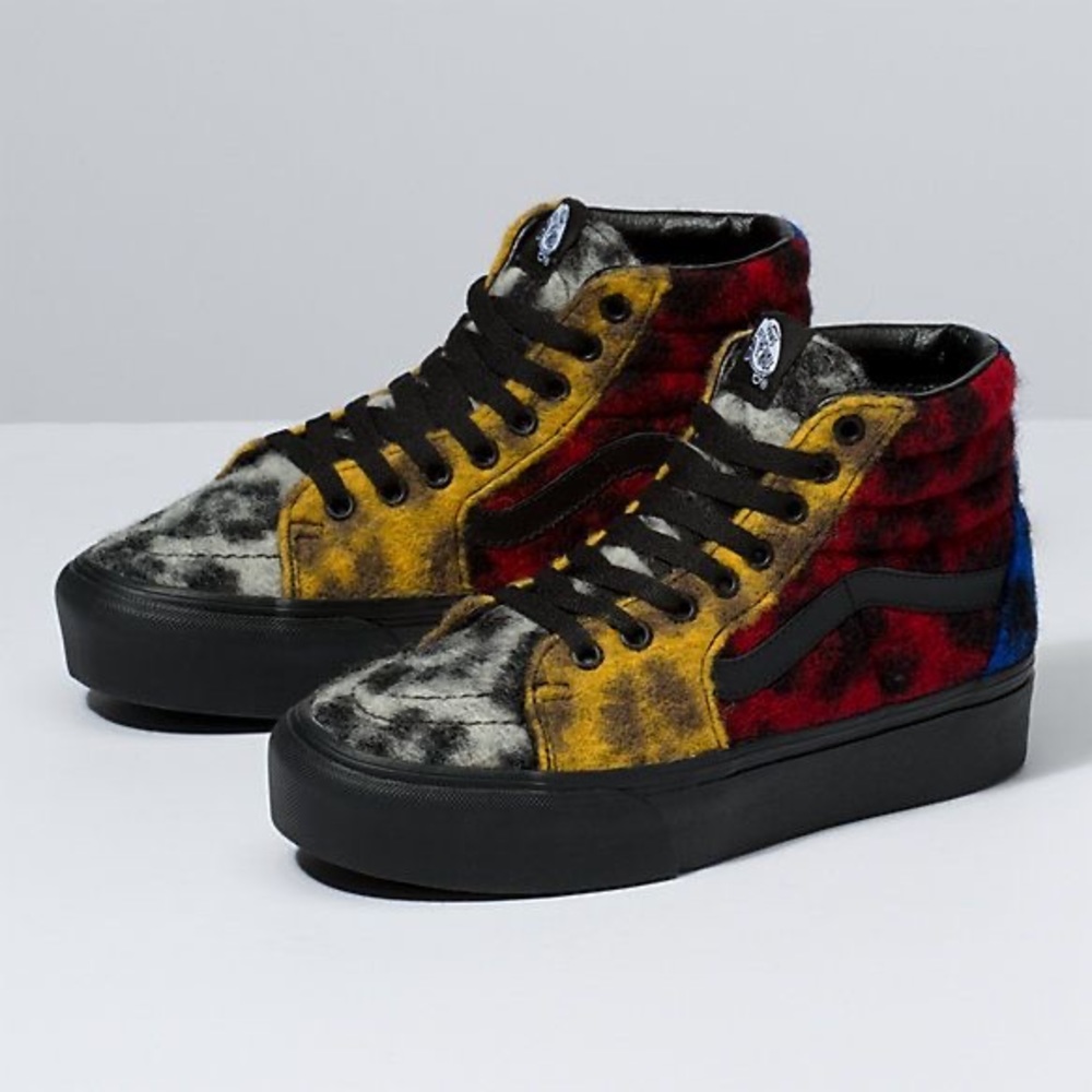 Leopard Vans. Ladies US7